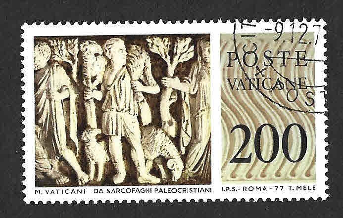 627 - Sarcófagos Paleocristianos