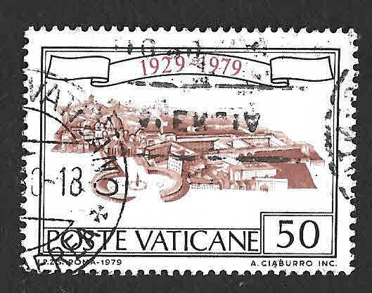 657 - L Aniversario del Estado Vaticano