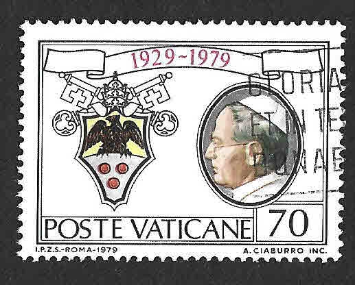 658 - L Aniversario del Estado Vaticano