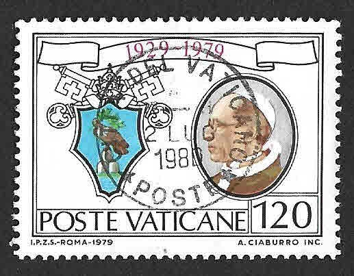 659 - L Aniversario del Estado Vaticano