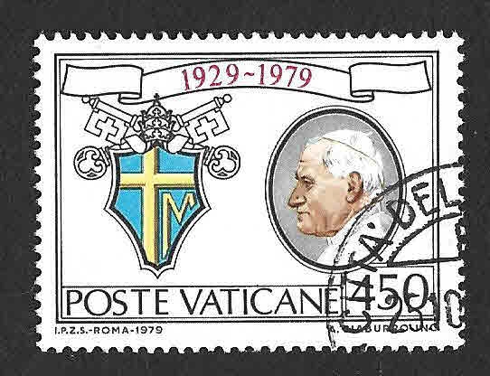 663 - L Aniversario del Estado Vaticano