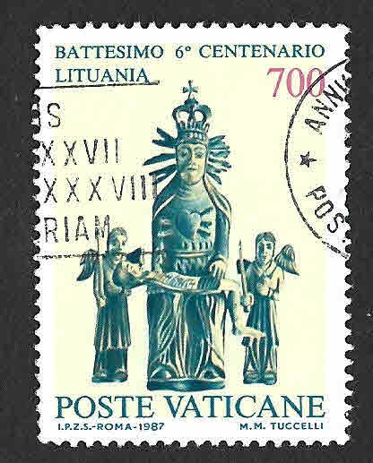 786 - VI Centenario de la Cristianización de Lituania