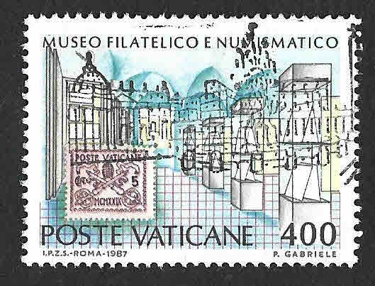 793 - Apertura del Museo Numismático y Filatélico Vaticano