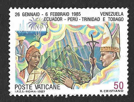 795 - Viajes del Papa San Juan Pablo II