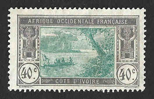 59 - Laguna de Ebrié (AFRICA OCCIDENTAL FRANCESA)