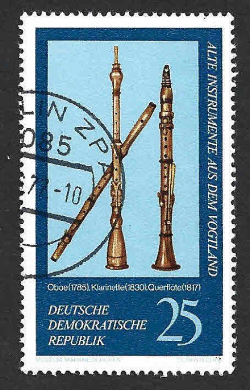 1819 - Instrumentos de Música del Museo de Vogtland (DDR)