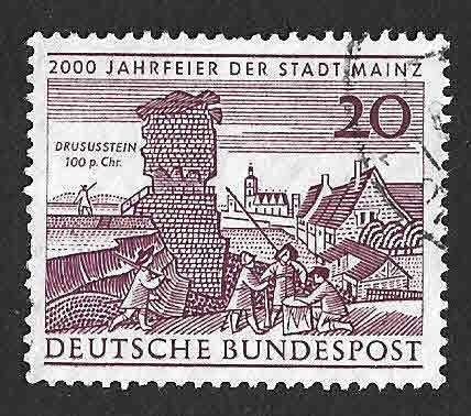 848 - MM Años de la fundación de la ciudad de Mainz.