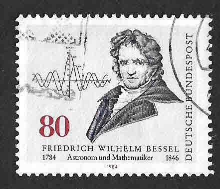 1422 - II Centenario del Nacimiento de Friedrich Wilhelm Bessel