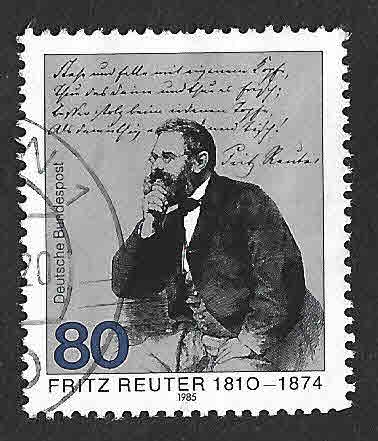 1449 - CLXXV Aniversario del Nacimiento de Fritz Reuter