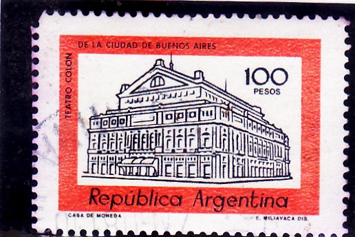teatro Colón de la ciudad de Buenos Aires