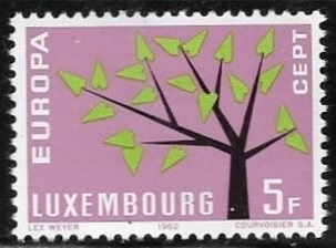  Europa (C.E.P.T.) 1962 - Arbol