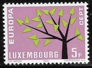  Europa (C.E.P.T.) 1962 - Arbol