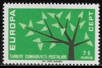 Europa (C.E.P.T.) 1962 - Arbol