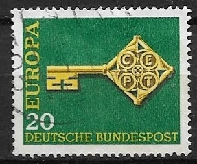  Europa (C.E.P.T.) 1968 - Llave