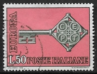  Europa (C.E.P.T.) 1968 - Llave