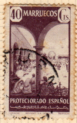 1941 Marruecos: Larache Edifil 300