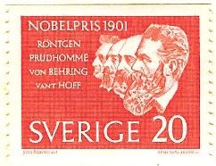 En honor de los ganadores del premio Nobel de 1901