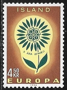  Europa (C.E.P.T.) 1964 - Flor