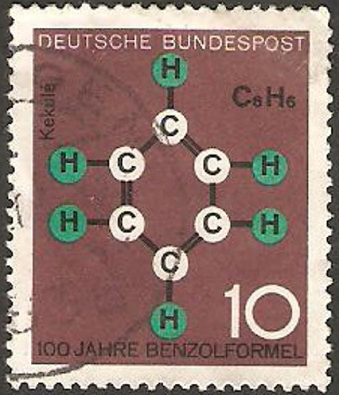 310 - Formula del benzol y homenaje a friedrich kekule