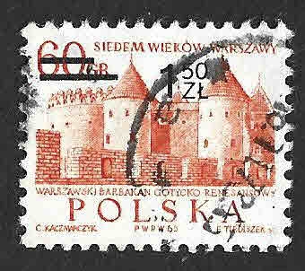 1922 - Castillo Gótico-Renacentista	de Varsovia