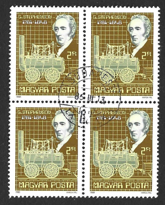 2697 - II Centenario del Nacimiento de George Stephenson