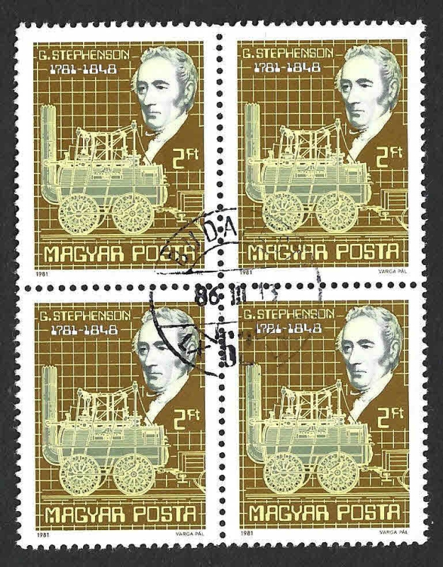 2697 - II Centenario del Nacimiento de George Stephenson