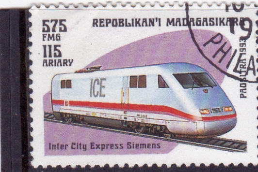 Tren Inter City Exoress Siemens