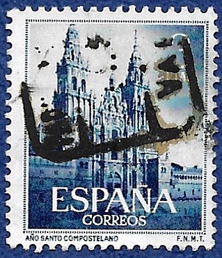 Edifil 1131 Año Santo Compostelano 1954 3