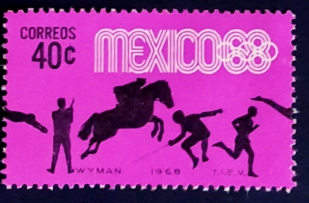 Pentathlon moderno. JJ.OO. México 68
