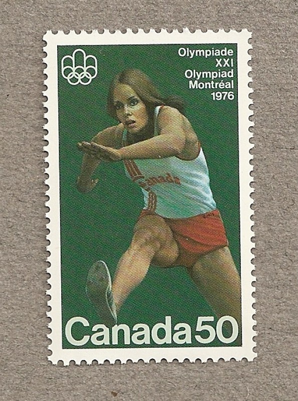 Carrera de vallas,Olimpiada Montreal