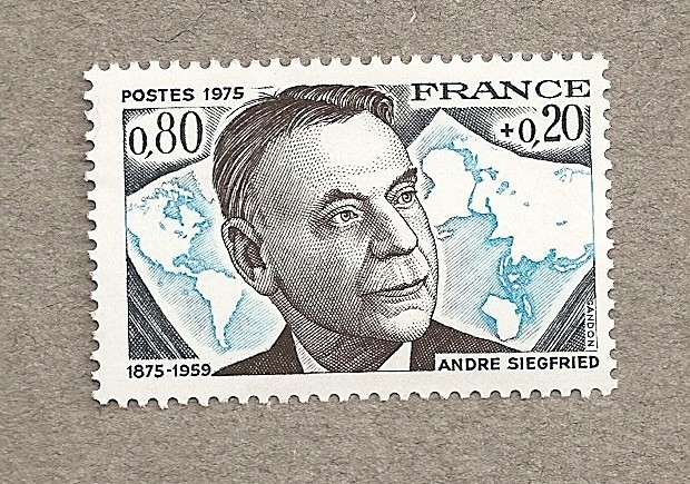 André Siegfried, profesor ciencia política