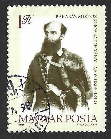 2677 - CLXXV Años del Nacimiento de Lajos Batthyany