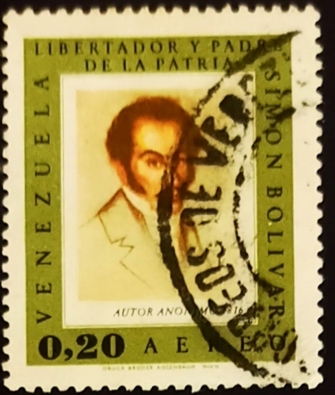 Simon Bolivar. Retrato