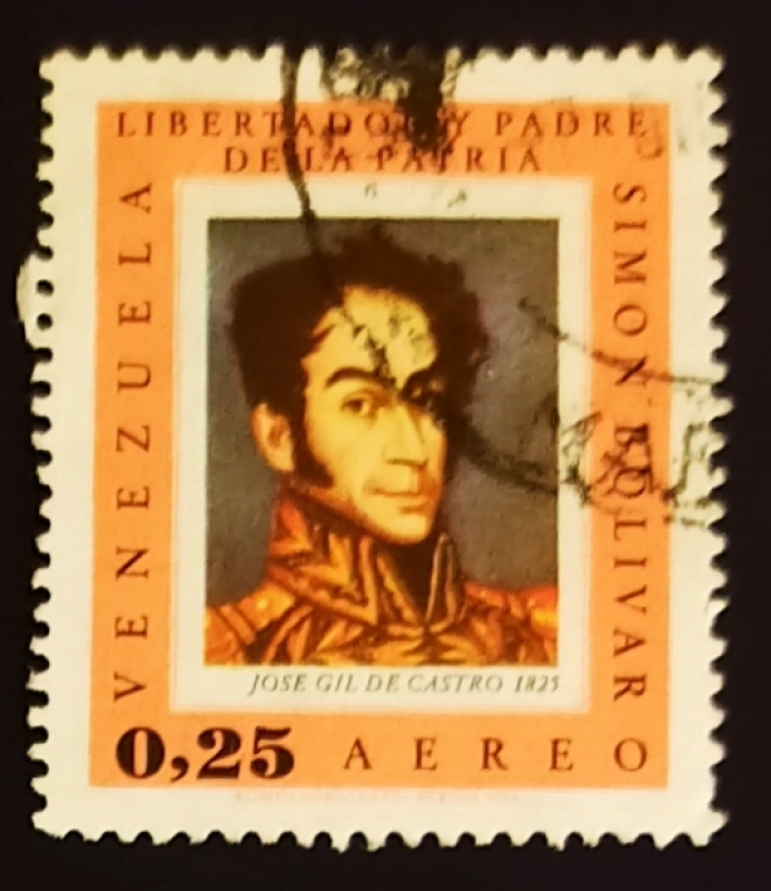 Simon Bolivar. Retrato