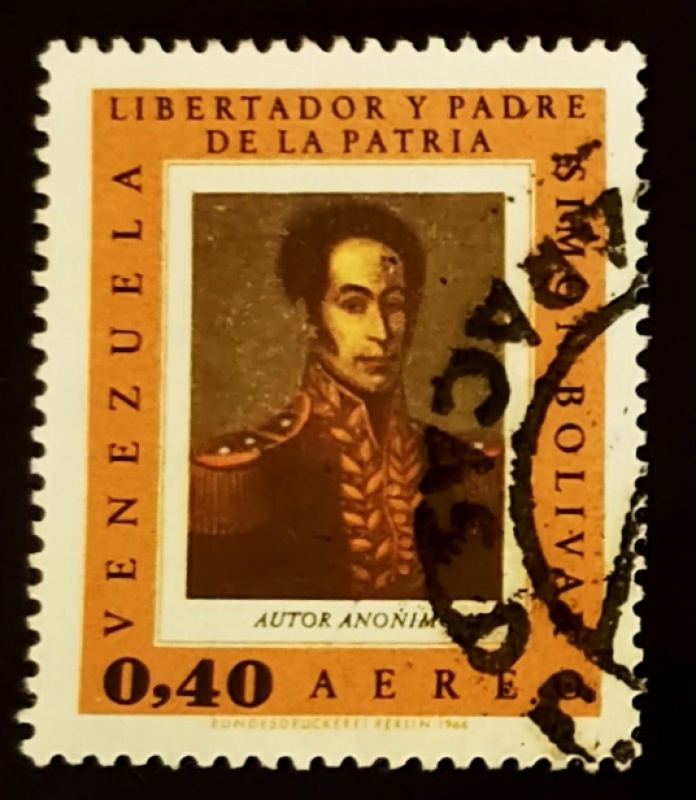 Simon Bolivar. Retrato