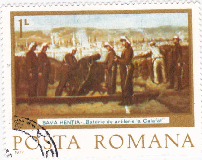 PINTURA- batería de artillería La Calafat