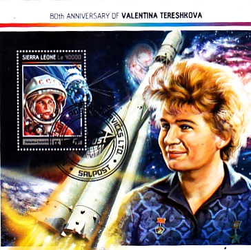 AERONÁUTICA- 80 aniversario Valentina Tereshkova