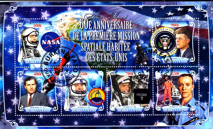 60 aniversario 1ª misión espacial habitada de Estados Unidos