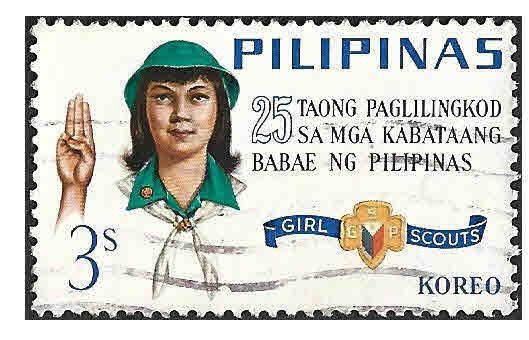 947 - XXV Aniversario de las Chicas Scout Filipinas