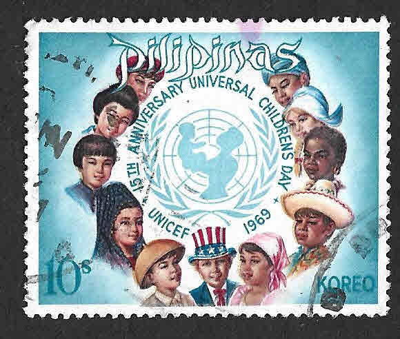 1035 - XV Aniversario del Día de los Derechos del Niño (UNICEF)