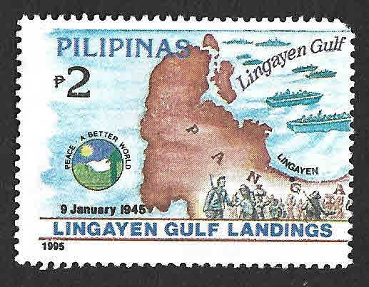 2346a - L Aniversario de los Desembarcos en el Golfo de Lingayen