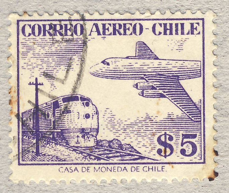 ferrocarril y avion