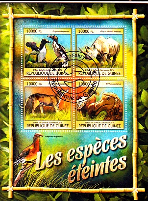 ESPECIES EXTINGUIDAS