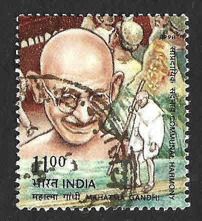 1674 - L Aniversario de la Muerte de Mahatma Gandhi