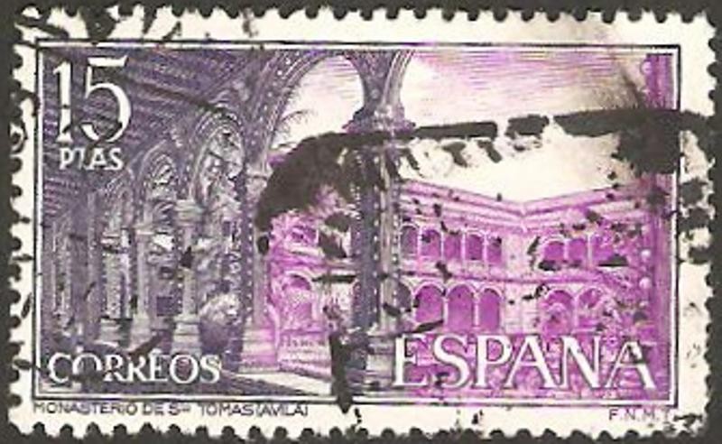 2113 - Monasterio de Santo Tomás de Ávila, patio de reyes