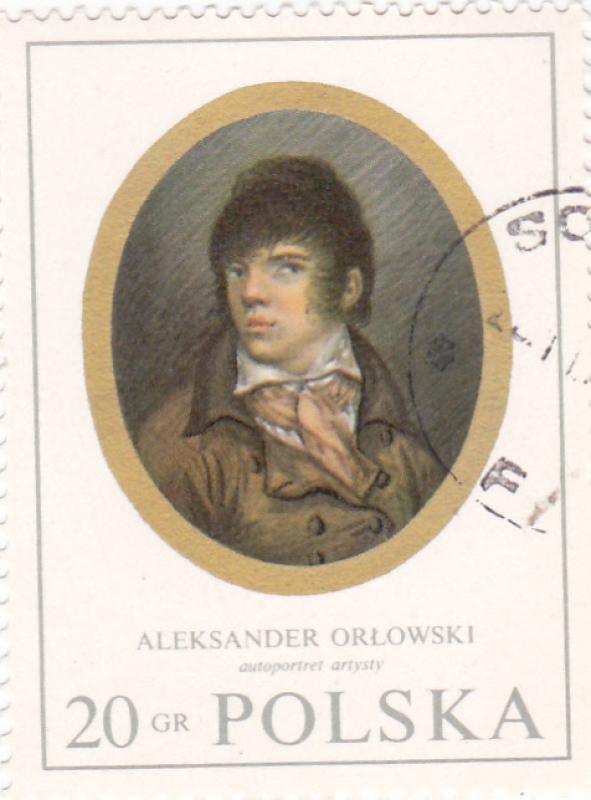 PINTURA- RETRATO Aleksander Orlowski