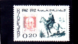 cartero rural a caballo