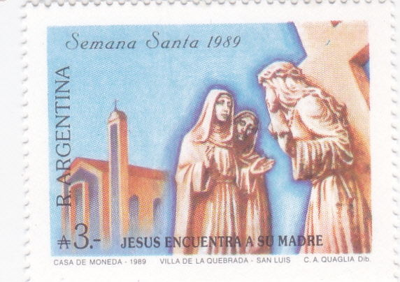 Jesús encuentra a su madre