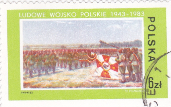 El juramento de Kosciuszko de Stanislaw Pozna?ski (1909-1996)