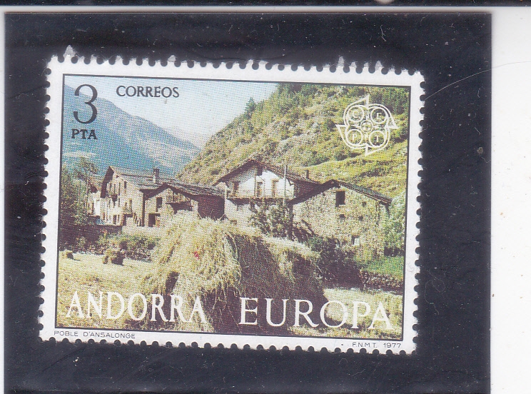EUROPA CEPT- POBLE D'ANSALONGE